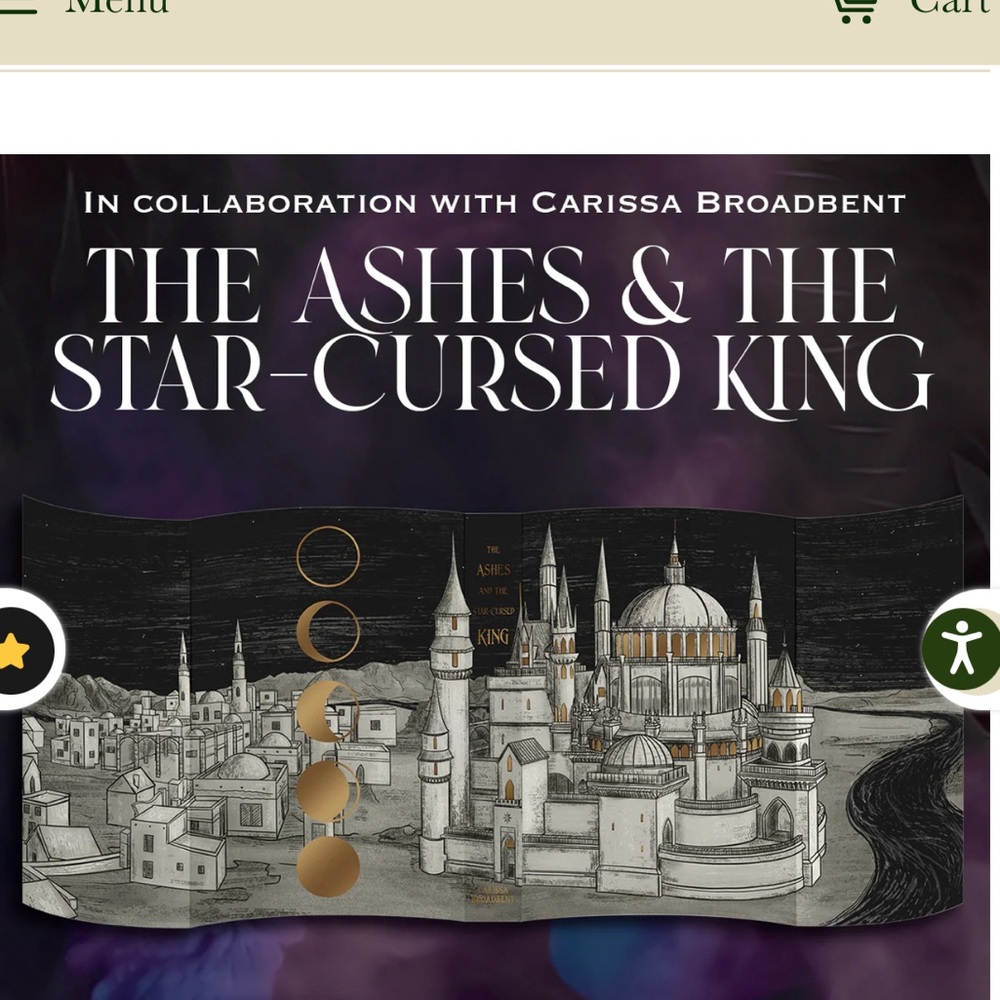 NEW CROWNS OF NYAXIA ASHES AND THE STAR CURSED KING EXCLUSIVE LUXE EDITION - Picture 10 of 11